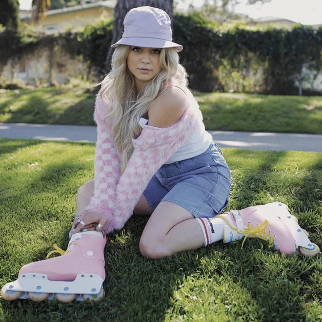 Impala Lightspeed Inline Skate - Pink & Yellow 9 Impala Lightspeed Inline Skate - Pink & Yellow - Afbeelding 9