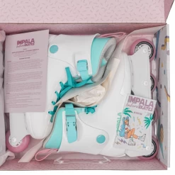 Impala Lightspeed Inline Skate - White -Katrol Korting Winkel impala impala lightspeed inline skate white 9