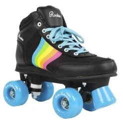 Rookie Forever Rainbow Zwarte Rolschaatsen