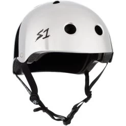 S1 Lifer Helmet Silver Gloss Mirror
