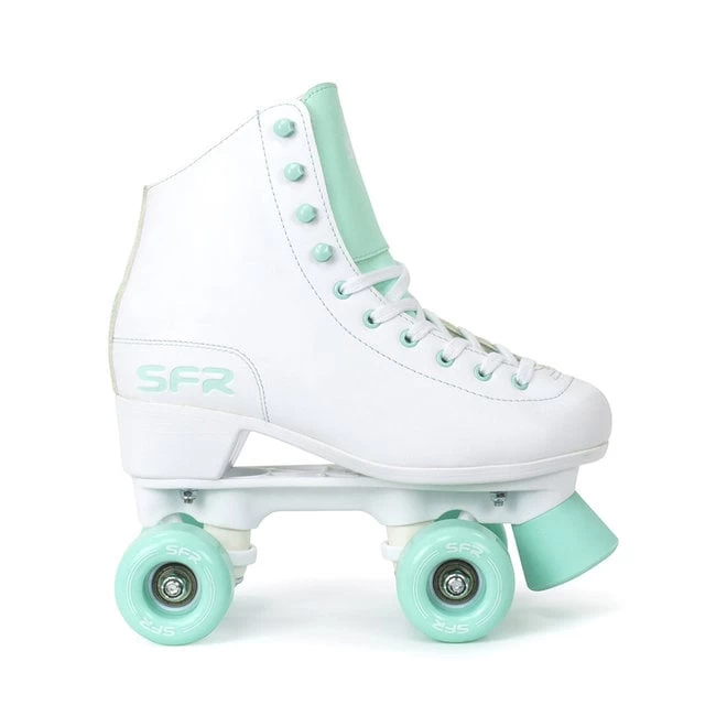 SFR Figure Quad Skates White/Mint 3 SFR Figure Quad Skates White/Mint - Afbeelding 3