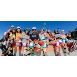 Triple 8 Triple8 Certified Moxi Stripey Sweatsaver Helmet -Katrol Korting Winkel triple 8 triple8 certified moxi stripey sweatsaver 4