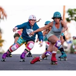 Triple 8 Triple8 Certified Moxi Stripey Sweatsaver Helmet -Katrol Korting Winkel triple 8 triple8 certified moxi stripey sweatsaver 5