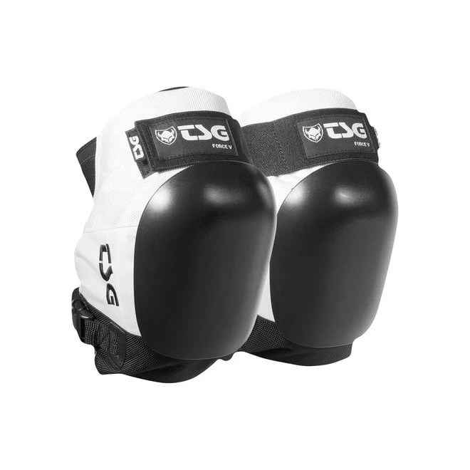 TSG Force V White Knee Pads 1 TSG Force V White Knee Pads