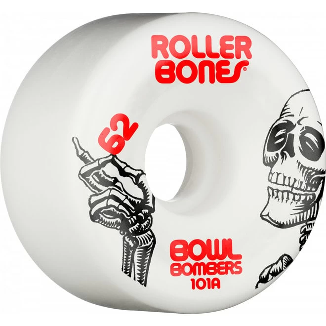 RollerBones Bowl Bombers White 5 RollerBones Bowl Bombers White - Afbeelding 5