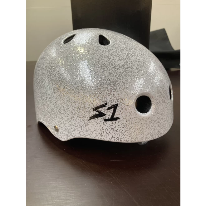 S1 Lifer Helmet White Metal Flake 3 S1 Lifer Helmet White Metal Flake - Afbeelding 3