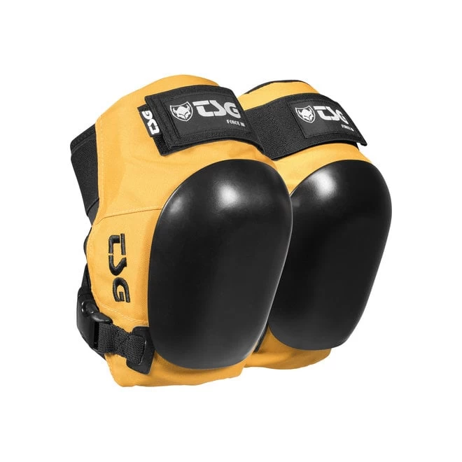 TSG Force III Yellow Ochre Knee Pads 1 TSG Force III Yellow Ochre Knee Pads